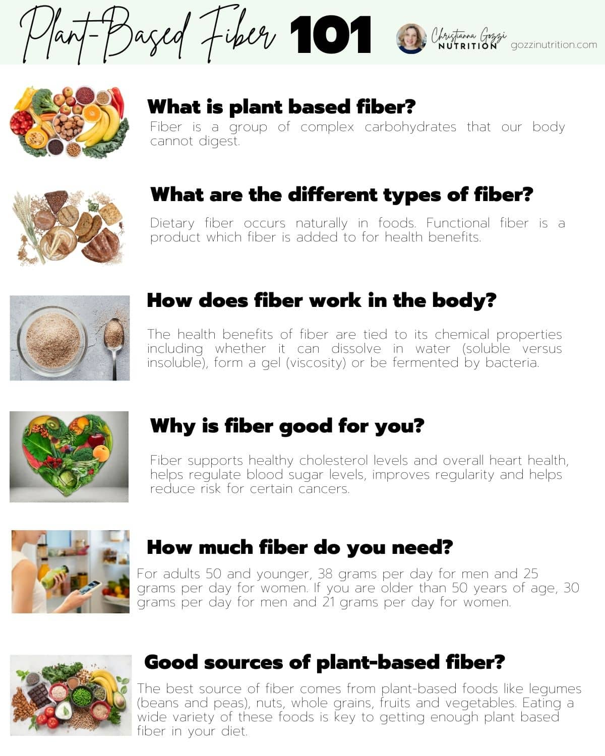 infographic depicting basic information about plant based fiber